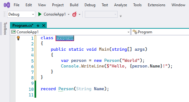Entry point to C# program, automatically generated by conversion from top-level statements.
